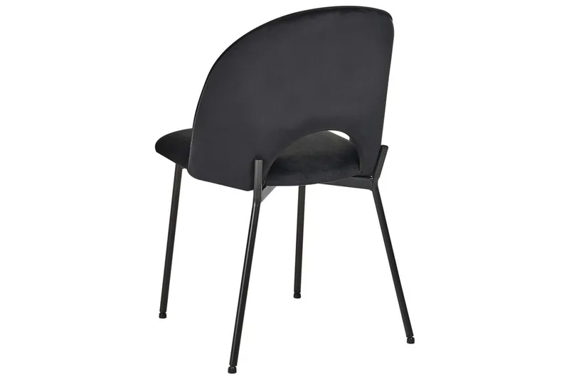 Sæt med 2 spisebordsstole Covelo - Sort - Møbler - Stole & lænestole - Spisebordsstole & køkkenstole