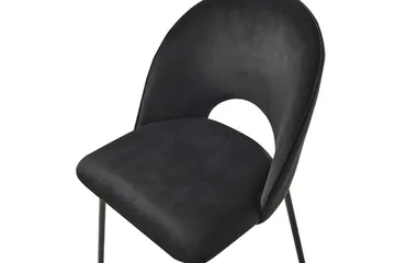 Sæt med 2 spisebordsstole Covelo - Sort - Møbler - Stole & lænestole - Spisebordsstole & køkkenstole