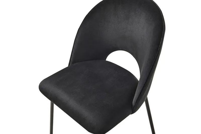 Sæt med 2 spisebordsstole Covelo - Sort - Møbler - Stole & lænestole - Spisebordsstole & køkkenstole