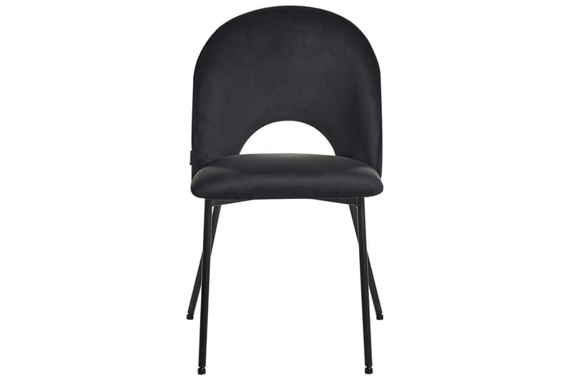 Sæt med 2 spisebordsstole Covelo - Sort - Møbler - Stole & lænestole - Spisebordsstole & køkkenstole