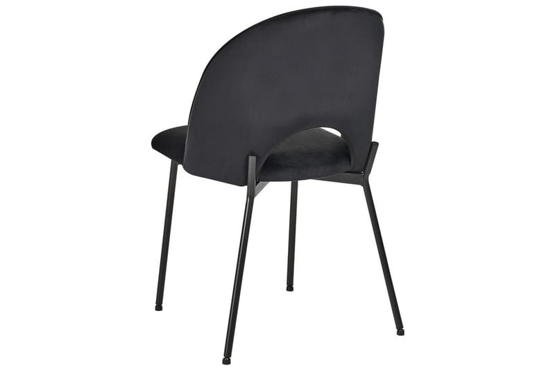 Sæt med 2 spisebordsstole Covelo - Sort - Møbler - Stole & lænestole - Spisebordsstole & køkkenstole