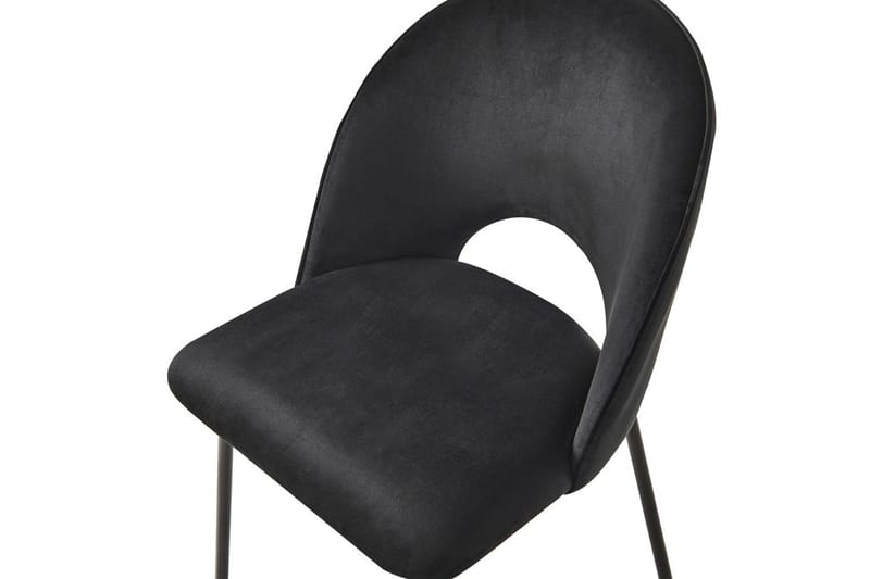 Sæt med 2 spisebordsstole Covelo - Sort - Møbler - Stole & lænestole - Spisebordsstole & køkkenstole