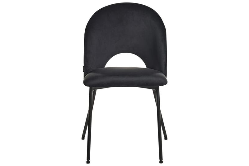Sæt med 2 spisebordsstole Covelo - Sort - Møbler - Stole & lænestole - Spisebordsstole & køkkenstole