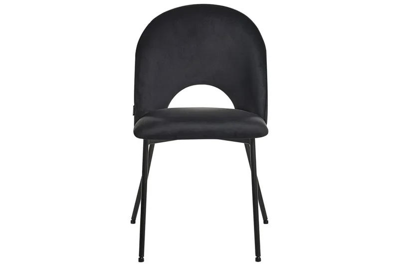 Sæt med 2 spisebordsstole Covelo - Sort - Møbler - Stole & lænestole - Spisebordsstole & køkkenstole