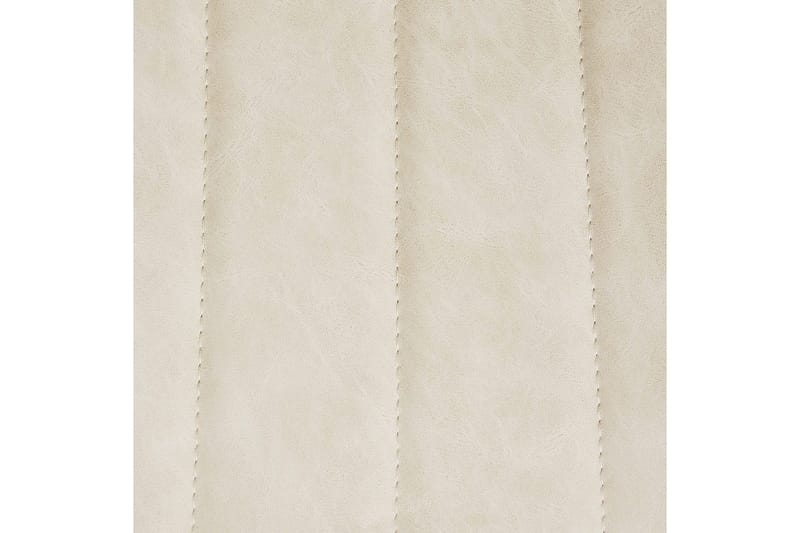 Sæt med 2 spisebordsstole Dubrovnik - Beige, sort/kunstlæder - Møbler - Stole & lænestole - Spisebordsstole & køkkenstole