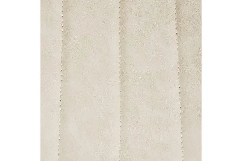 Sæt med 2 spisebordsstole Dubrovnik - Beige, sort/Kunstlæder - Møbler - Stole & lænestole - Spisebordsstole & køkkenstole