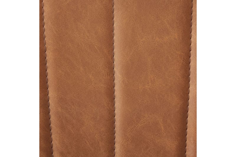 Sæt med 2 spisebordsstole Dubrovnik - Brun, Sort/Kunstlæder - Møbler - Stole & lænestole - Spisebordsstole & køkkenstole