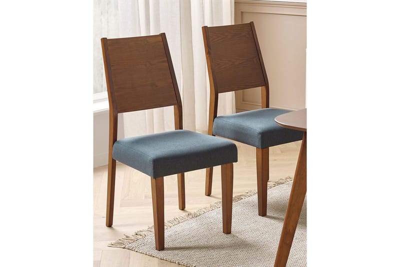 Sæt med 2 spisebordsstole Elmira - Møbler - Stole & lænestole - Spisebordsstole & køkkenstole