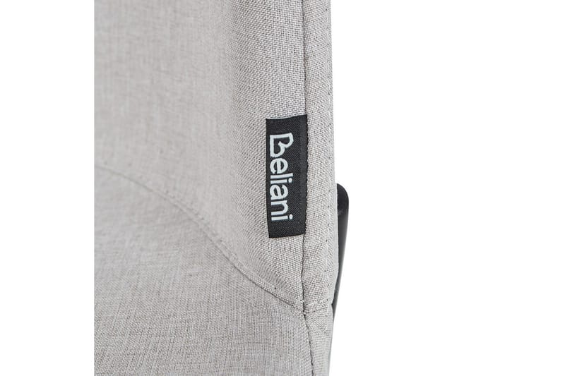 Sæt med 2 spisebordsstole Esbon - Grå, sort - Møbler - Stole & lænestole - Spisebordsstole & køkkenstole