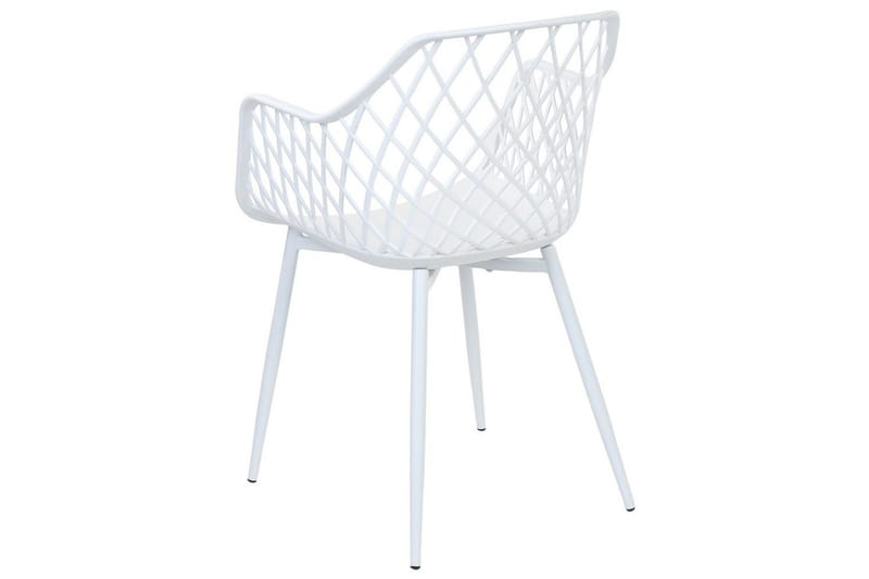 Sæt med 2 spisebordsstole Nashua ll - Hvid - Møbler - Stole & lænestole - Spisebordsstole & køkkenstole