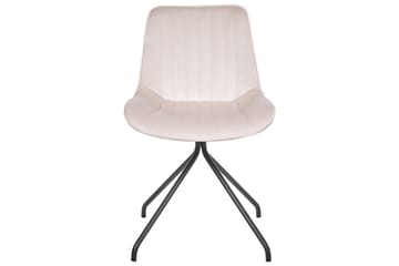Sæt med 2 spisebordsstole Navasota - Beige - Møbler - Stole & lænestole - Spisebordsstole & køkkenstole