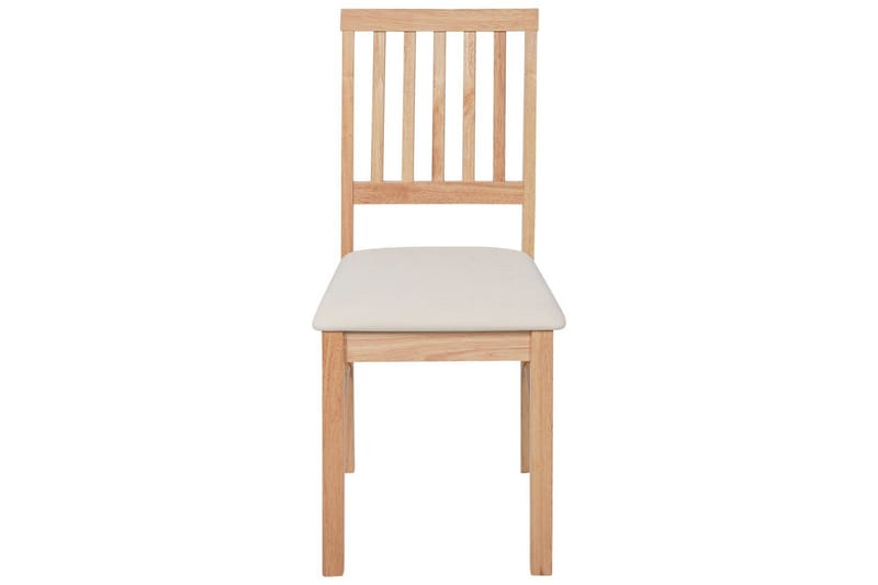 Sæt med 2 spisebordsstole Orono - Lyst træ, beige - Møbler - Stole & lænestole - Spisebordsstole & køkkenstole