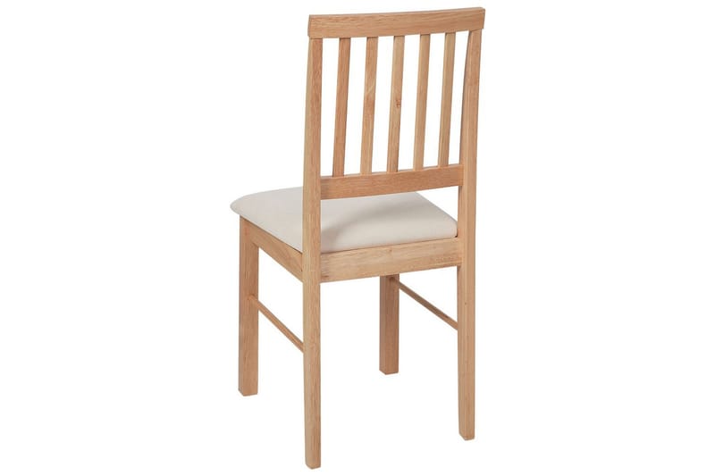 Sæt med 2 spisebordsstole Orono - Lyst træ, beige - Møbler - Stole & lænestole - Spisebordsstole & køkkenstole