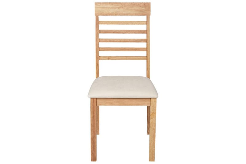 Sæt med 2 spisebordsstole Ortley - Lyst træ, beige - Møbler - Stole & lænestole - Spisebordsstole & køkkenstole