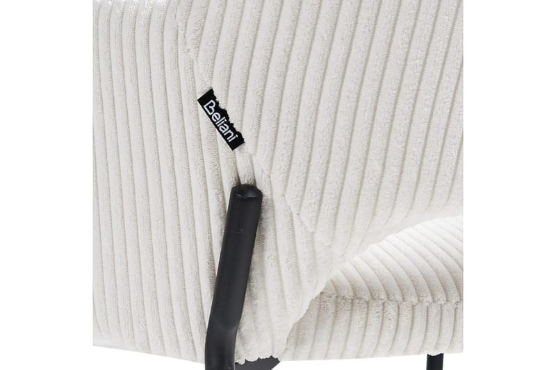 Sæt med 2 spisebordsstole Raton - Hvid, Sort - Møbler - Stole & lænestole - Spisebordsstole & køkkenstole