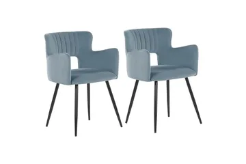 Sæt med 2 spisebordsstole Sanilac