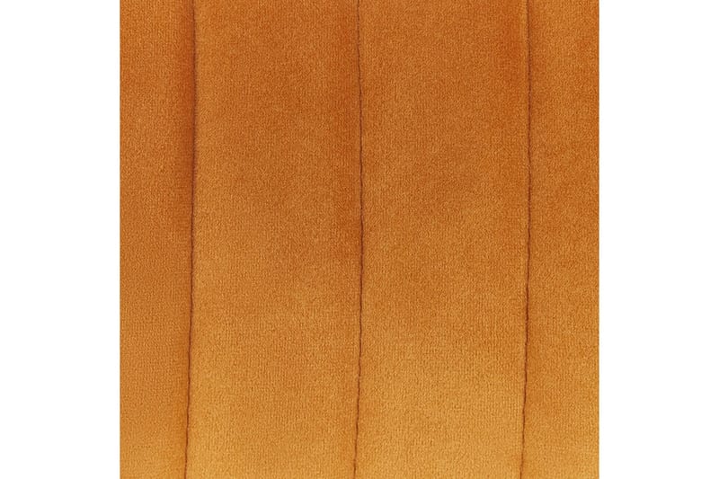Sæt med 2 spisebordsstole Sanilac - Orange, sort - Møbler - Stole & lænestole - Spisebordsstole & køkkenstole