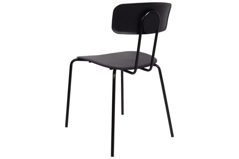 Sæt med 2 spisebordsstole Sibley - Sort - Møbler - Stole & lænestole - Spisebordsstole & køkkenstole
