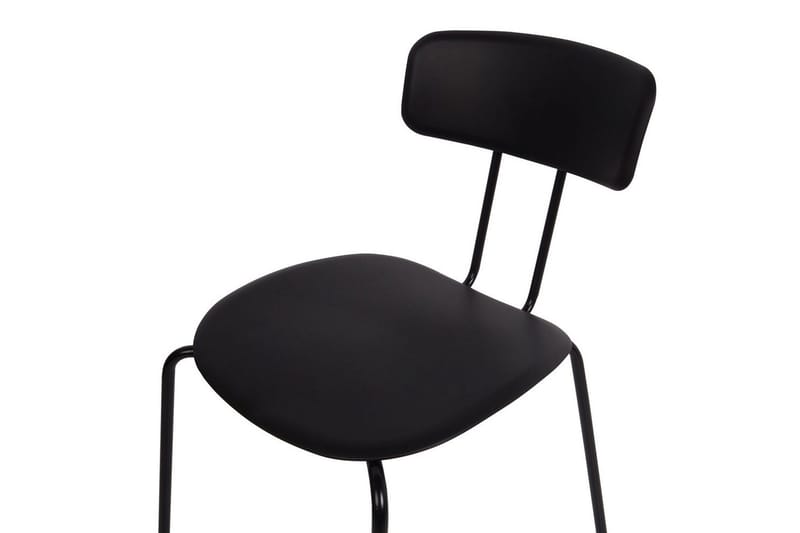 Sæt med 2 spisebordsstole Sibley - Sort - Møbler - Stole & lænestole - Spisebordsstole & køkkenstole