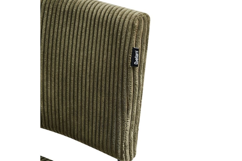 Sæt med 2 spisebordsstole Sturgis - Grøn, sort - Møbler - Stole & lænestole - Spisebordsstole & køkkenstole