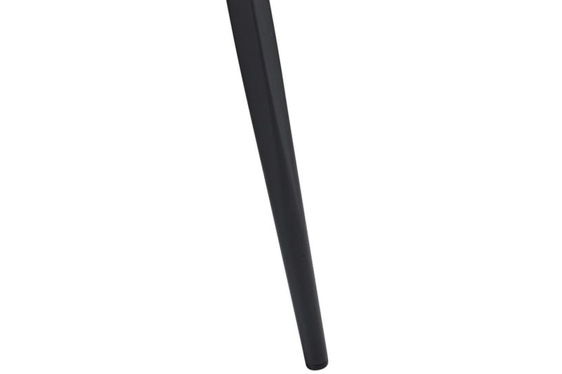 Sæt med 2 spisebordsstole Sturgis - Hvid, Sort - Møbler - Stole & lænestole - Spisebordsstole & køkkenstole