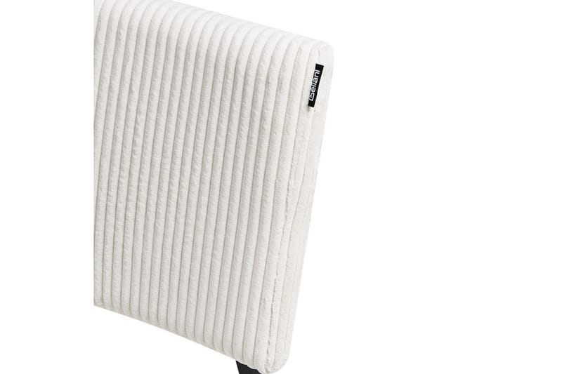 Sæt med 2 spisebordsstole Sturgis - Hvid, Sort - Møbler - Stole & lænestole - Spisebordsstole & køkkenstole