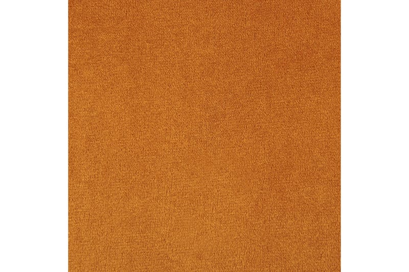 Sæt med 2 spisebordsstole Wellston - Orange, sort - Møbler - Stole & lænestole - Spisebordsstole & køkkenstole