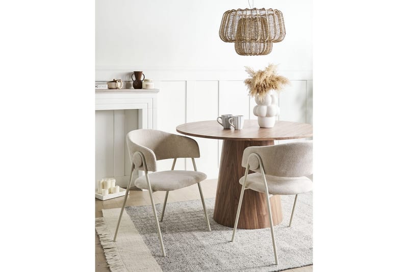 Sæt med 2 spisestole Alanson - Møbler - Stole & lænestole - Spisebordsstole & køkkenstole