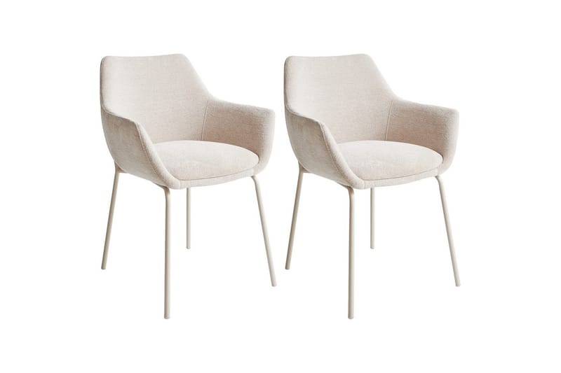 Sæt med 2 spisestole Bowdon, undefined