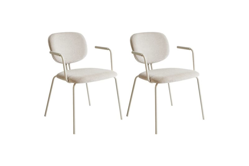 Sæt med 2 spisestole Carille, undefined