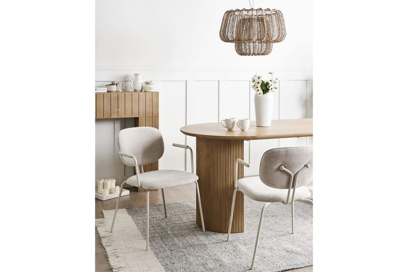 Sæt med 2 spisestole Carille - Møbler - Stole & lænestole - Spisebordsstole & køkkenstole