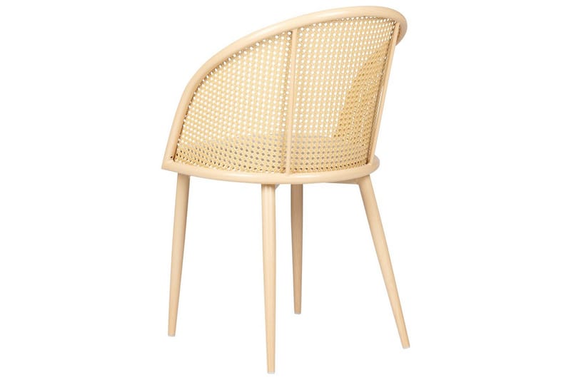 Sæt med 2 spisestole Cornell - Lyst træ, beige - Møbler - Stole & lænestole - Spisebordsstole & køkkenstole