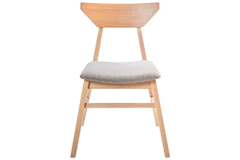 Sæt med 2 spisestole Hopkins - Brun, Taupe - Møbler - Stole & lænestole - Spisebordsstole & køkkenstole