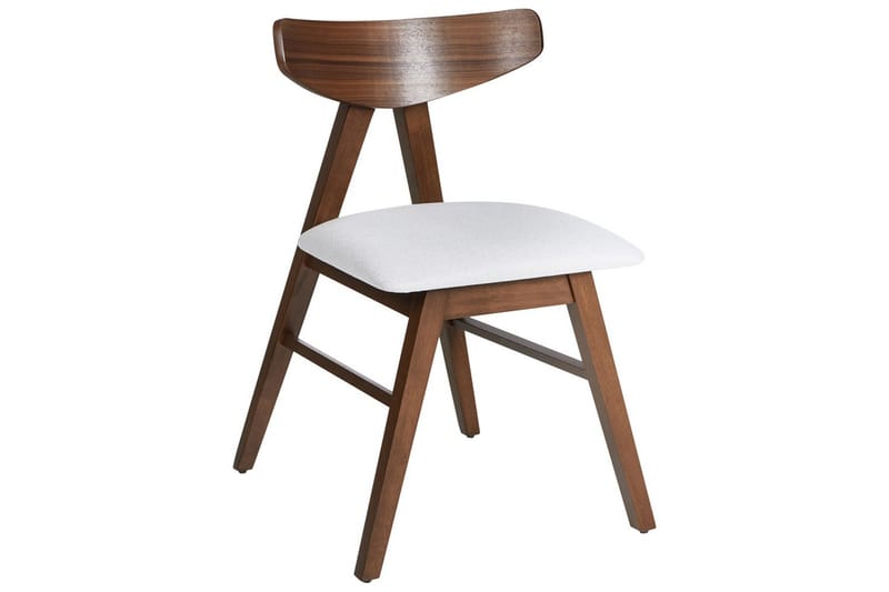 Sæt med 2 spisestole Lacota - Brun, grå - Møbler - Stole & lænestole - Spisebordsstole & køkkenstole