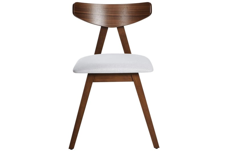 Sæt med 2 spisestole Lacota - Brun, grå - Møbler - Stole & lænestole - Spisebordsstole & køkkenstole