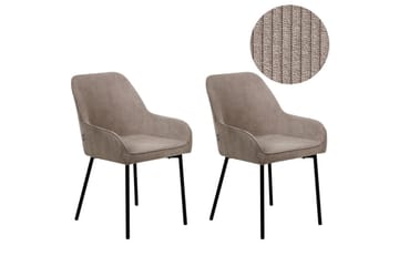 Sæt med 2 spisestole Loverna