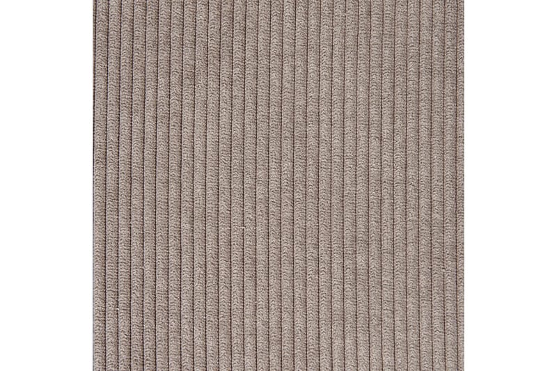 Sæt med 2 spisestole Loverna - Beige, sort/Fløjl, Beige, sort/Manchesterstof - Møbler - Stole & lænestole - Spisebordsstole & køkkenstole