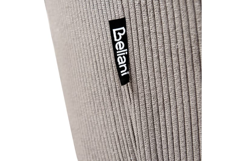 Sæt med 2 spisestole Loverna - Beige, sort/Fløjl, Beige, sort/Manchesterstof - Møbler - Stole & lænestole - Spisebordsstole & køkkenstole