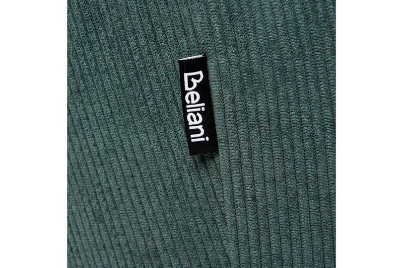 Sæt med 2 spisestole Loverna - Grøn, Sort/Manchesterstof, Grøn, sort/møbelvelour - Møbler - Stole & lænestole - Spisebordsstole & køkkenstole