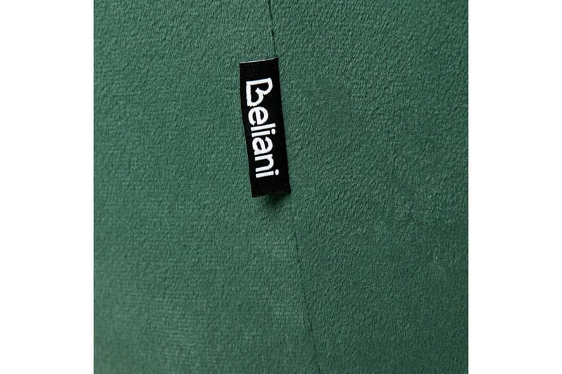 Sæt med 2 spisestole Loverna - Grønt, guld/Fløjl, Grøn, guld/fløjl - Møbler - Stole & lænestole - Spisebordsstole & køkkenstole