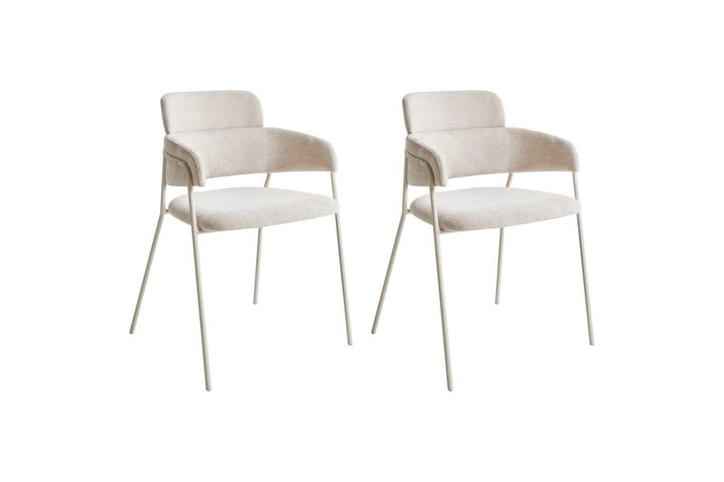Sæt med 2 spisestole Paonia, undefined