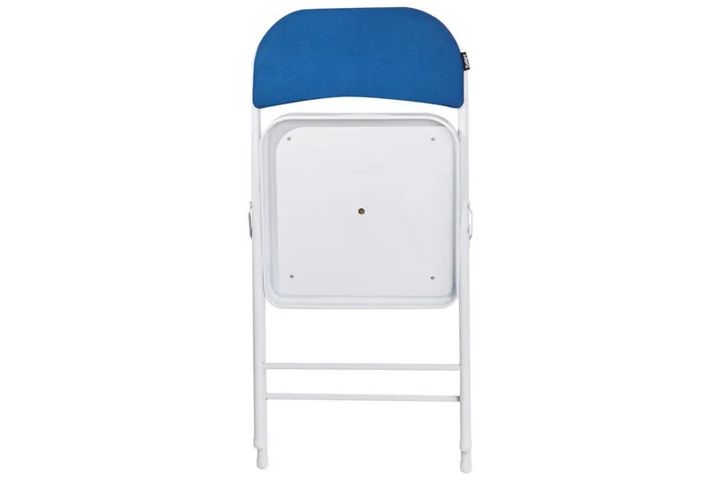 Sæt med 4 klapstole Sparks - Blå, hvid - Møbler - Stole & lænestole - Klapstole & stabelstole