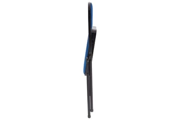 Sæt med 4 klapstole Sparks - Blå, sort - Møbler - Stole & lænestole - Klapstole & stabelstole
