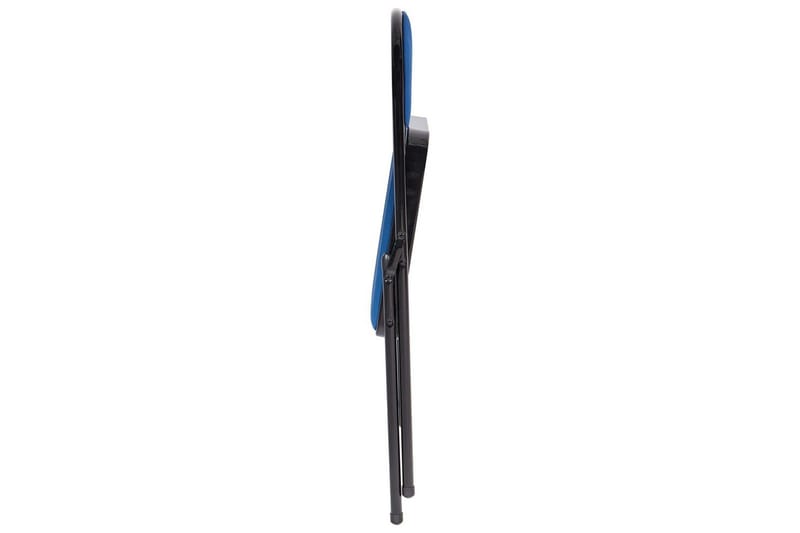 Sæt med 4 klapstole Sparks - Blå, sort - Møbler - Stole & lænestole - Klapstole & stabelstole