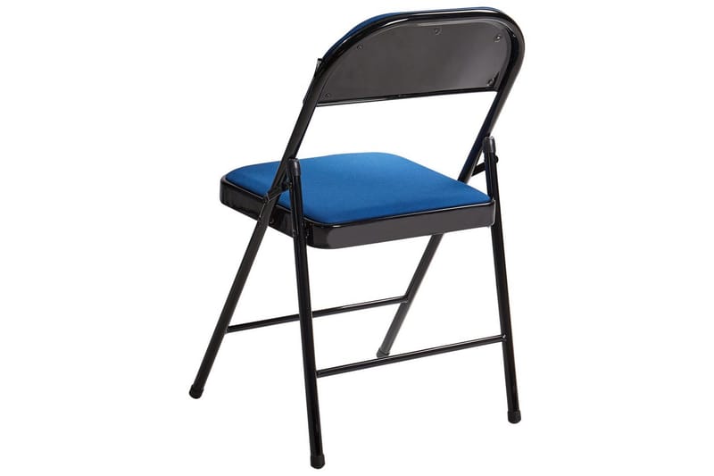 Sæt med 4 klapstole Sparks - Blå, sort - Møbler - Stole & lænestole - Klapstole & stabelstole
