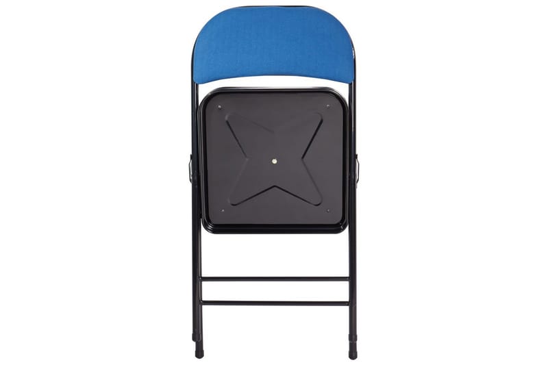 Sæt med 4 klapstole Sparks - Blå, sort - Møbler - Stole & lænestole - Klapstole & stabelstole