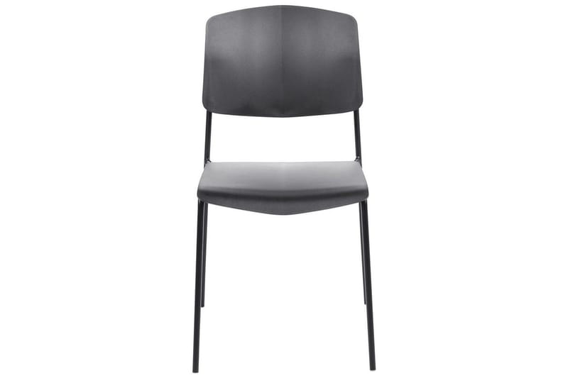 Sæt med 4 spiseborde Astoria - Sort - Møbler - Stole & lænestole - Spisebordsstole & køkkenstole