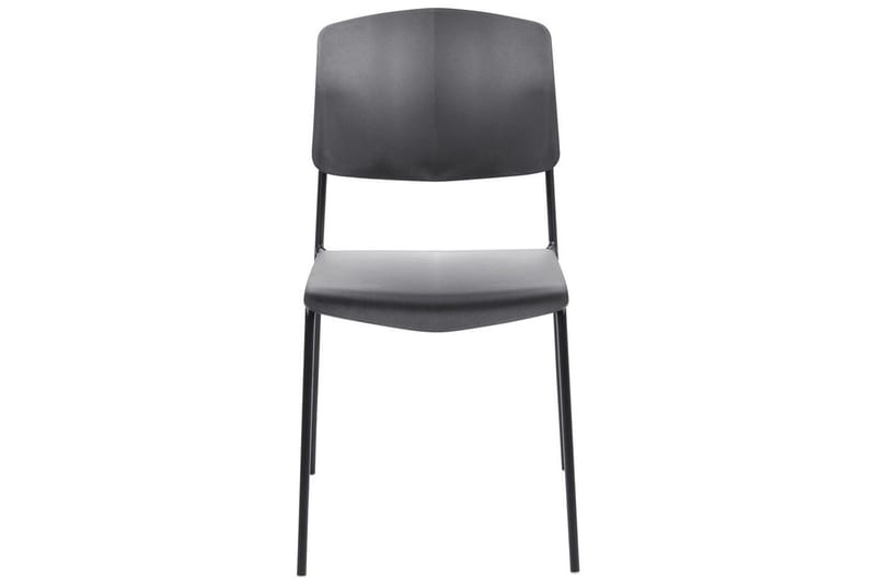 Sæt med 4 spiseborde Astoria - Sort - Møbler - Stole & lænestole - Spisebordsstole & køkkenstole