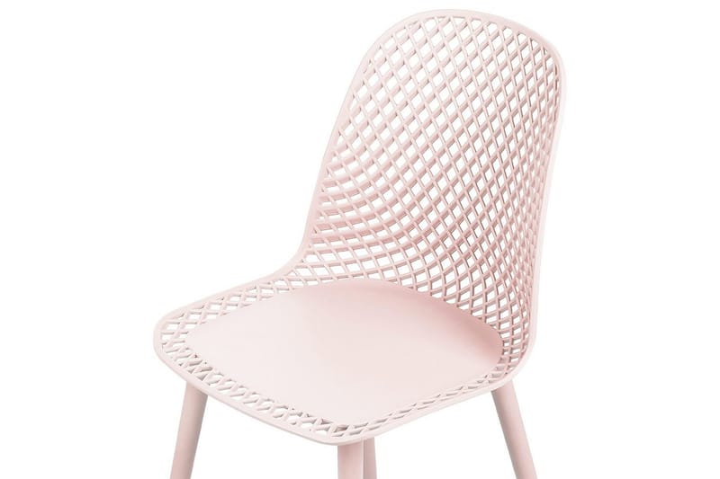 Sæt med 4 spiseborde Emory - Rosa - Møbler - Stole & lænestole - Spisebordsstole & køkkenstole