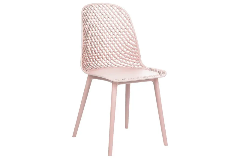 Sæt med 4 spiseborde Emory - Rosa - Møbler - Stole & lænestole - Spisebordsstole & køkkenstole